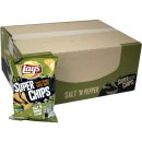 Lays Super Chips Saltn Pepper 20 x 200g (Riffel Chips Salz & Pfeffer)
