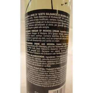 Giuseppe Cremonini Glassa Aceto Balsamico di Modena Classic 500ml Flasche (Balsamico Essig Glasur)