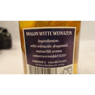 Rois de France Dragon Witte Wijnazijn 250ml Flasche (Estragon Weißweinessig)