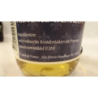 Rois de France Provence Wijnazijn 750ml Flasche (Kräuter de Provence Weinessig)