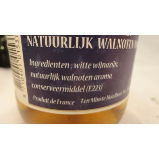 Rois de France Witte Wijnazijn met Natuurlijk Walnoten Aroma 750ml Flasche (Weißweinessig mit natürlichem Walnuss Aroma)