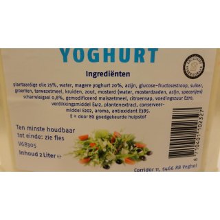 Rois de France Dessing Yoghurt 2000ml Flasche (Joghurt Dressing)