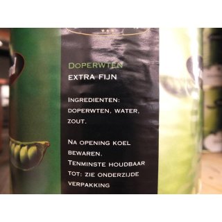 Grand Gérard Doperwten extra Fijn 2500g Konserve (Erbsen extra fein)