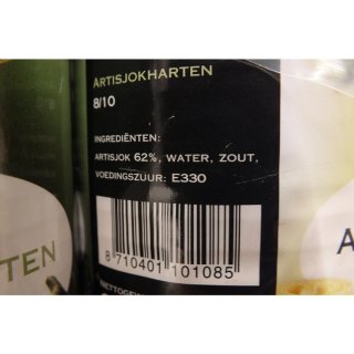 Grand Gérard Artisjokharten 6 x 390g Konserve (Artischockenherzen)