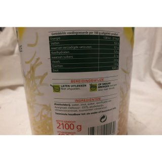 Bonduelle Knolselderij salade Sous Vide 2295g Konserve (Sellerie Salat - Vakuum)