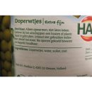 HAK Doperwtjes extra fijn 12 x 370ml Glas (Erbsen extra...