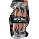 Super-Max SMX 4 Blade Herrenrasierer (4Stck.) in Grau