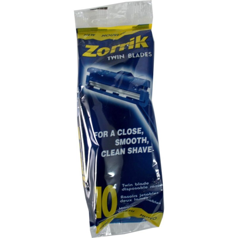 Zorrik Twin Blades Herren Einwegrasierer (10St.)