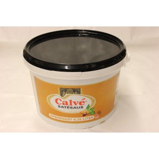 Calvé Satésaus 2500g Eimer (Saté Sauce)