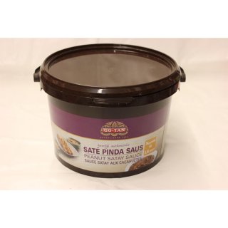 GoTan Saté Pinda Saus 3000g Eimer (Saté Erdnuss Sauce)
