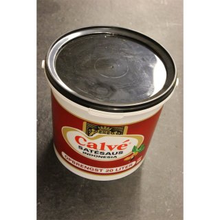 Calvé Satésaus Indonesia 10kg Eimer (Indonesische Saté Sauce)
