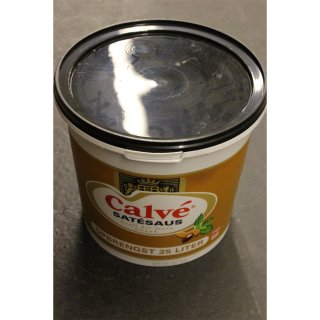 Calvé Satésaus 10kg Eimer (Saté Sauce)