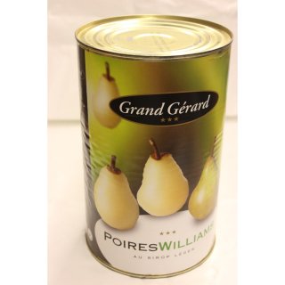 Grand Gérard Poires Williams 4100g Konserve (Williamsbirnen)