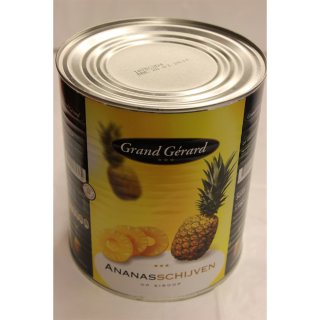 Grand Gérard Ananas Schijven 3035g Konserve (Ananas Scheiben)