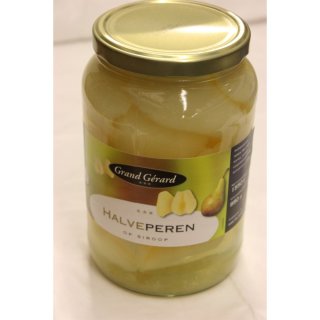 Grand Gérard Halve Peren 1550g Glas (halbe Brinen)
