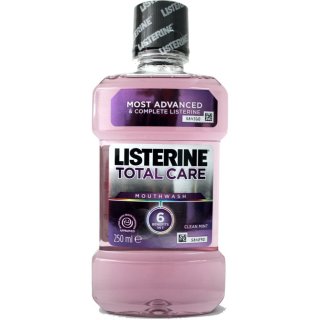 Listerine Total Care Mundwasser, reine Minze, 250ml Flasche (Clean Mint, most advanced)