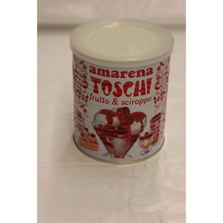 Toschi Amarena frutto & sciroppo 1000g Dose (Amarena Kirschen - Obst & Sirup)