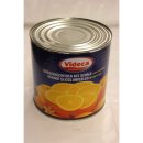 Videca Orangenscheiben mit Schale 3000ml Konserve (leicht...