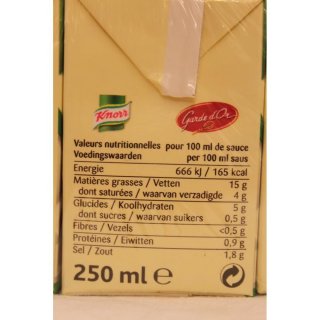 Knorr Garde dOr Groene Pepersaus 3 x 250ml (Grüne Pfeffersauce)