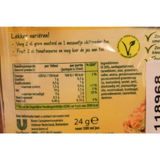 Knorr Jus met Uitjes 5 x 24g Packung (Soße mit Zwiebeln)