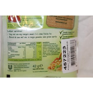 Knorr Bij Vlees Stroganoff Saus 4 x 42g Packung (Stroganoff Sauce)