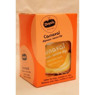 Duyvis Carnaval Dip Saus 14 x 6g Packung (Curry Geschmack - mild)
