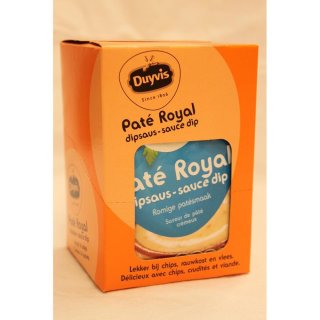Duyvis Paté Royal Dip Saus 14 x 6g Packung (cremiger Patégeschmack)