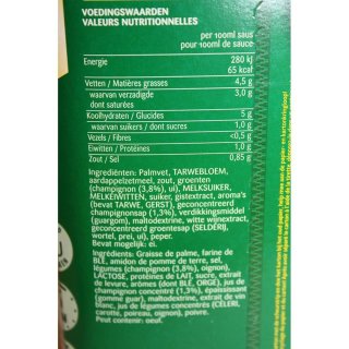Knorr Sauce Champignon 1100g Dose