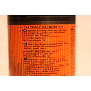Lea & Perrins Worcestershire Sauce 568ml Flasche (Worcester Sauce)