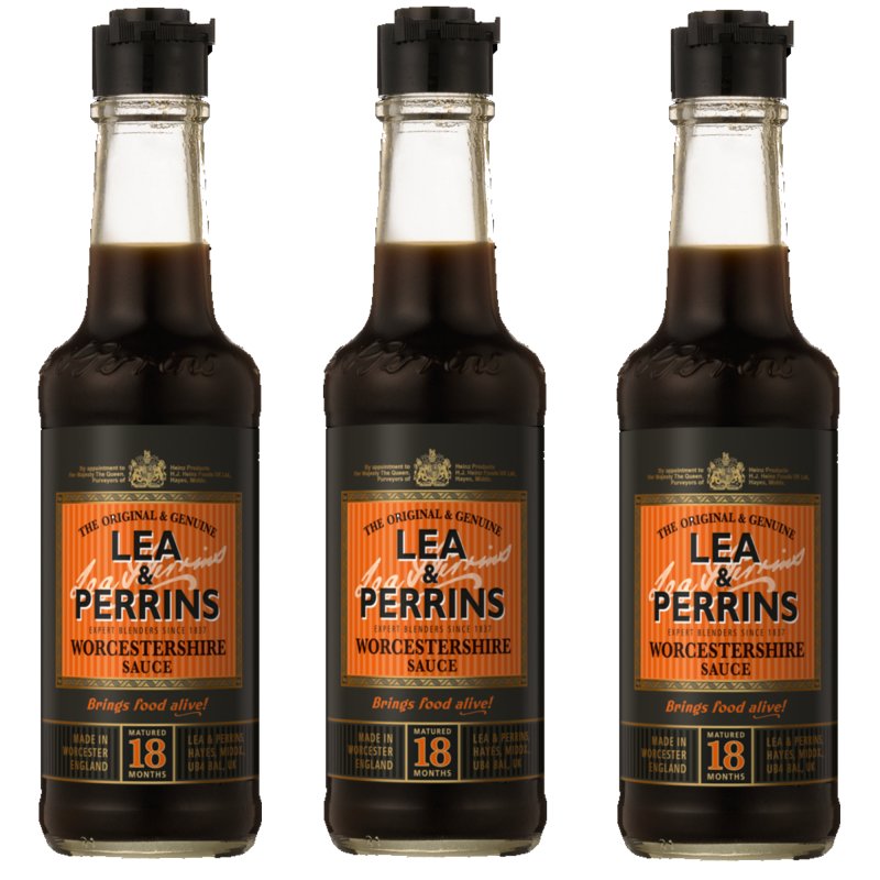 Lea & Perrins Worcestershire Sauce (Worcester Sauce) 3er