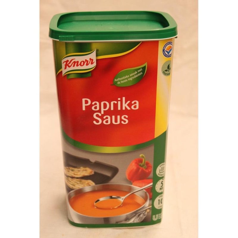Knorr Paprika Saus 1200g Dose (Paprika Sauce)