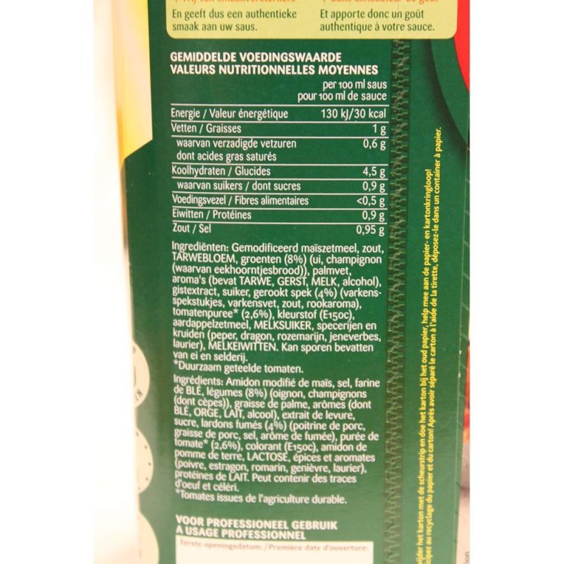 Knorr Sauce Chasseur 1120g Dose (Jägersauce)