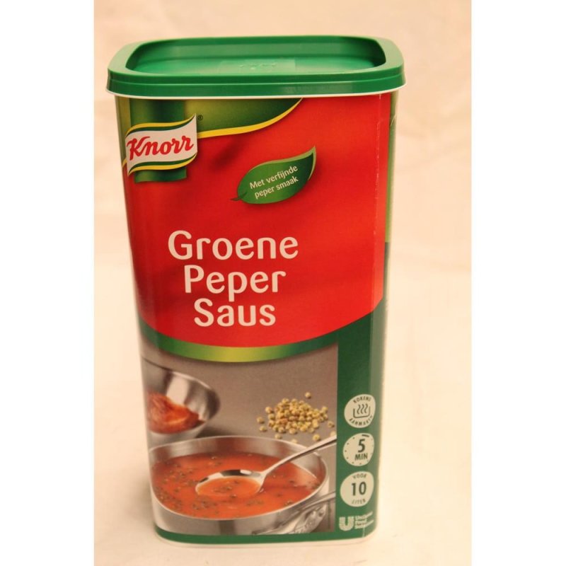 Knorr Grüne Pfeffer Sauce Online Bestellen Knorr Groene Peper Saus 1200g Dose (Grüne Pfeffer Sauce)