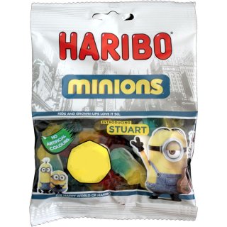 Haribo Minions Fruchtgummi (80g Beutel)