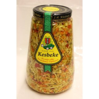 Kesbeke Atjar Tauge 2650ml Glas (Sojasprossen)