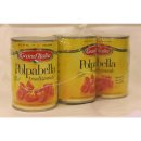 GrandItalia Polpabella Tradizionale 3 x 400g Dose (Tomatenstücke - geschält)