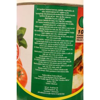 Victoria Salsa di pomodoro aromatizzata 4100g Konserve (gewürzte Tomatensauce)