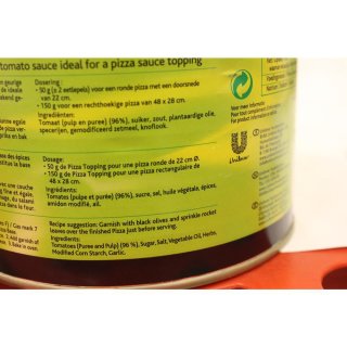 Knorr Collezione Italiana Pizza topping 2100g Konserve (Pizzabelag)