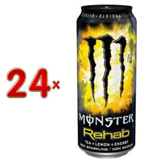 Monster Energy Drink Rehab (24x0,5l Dose Energy mit Zitronentee)