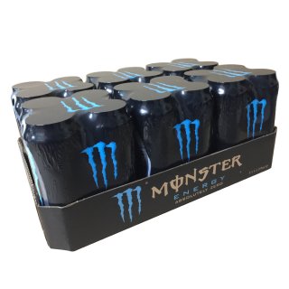 Monster Energy Drink Absolutely Zero 24x0,5l Dose BE (Zuckerfrei)