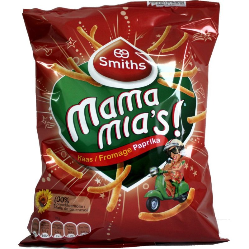Lays Chips Sticks Mama Mia's Kaas & Paprika 12 x 100g Karton