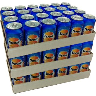 Spezi Cola & Orange 72 x 0,33l Dose XXL Paket (Cola- Orange- Mischgetränk)