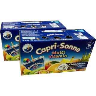 Capri Sun Multivitamin 2 Packungen á 10 x 200ml (20 gesamt)