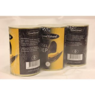 Grand Gérard Mossel Soep 3 x 400ml Konserve (Muschelsuppe)