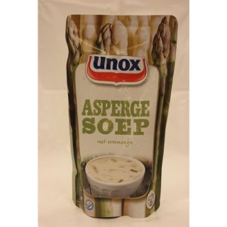 Unox Aspergesoep met Rozemarijn 570ml Packung (Spargelsuppe mit Rosmarin)