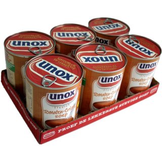 Unox Stevige Tomaten-Crème Soep 6 x 800ml Konserve (Tomatencremesuppe)