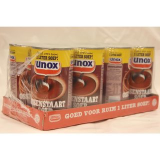 Unox Ossenstaart Soep 8 x 515ml Konserve (Ochsenschwanzsuppe)