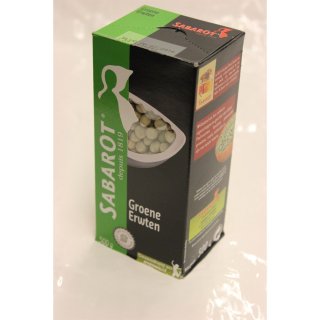 Sabarot Groene Erwten 500g Packung (Grüne Erbsen)