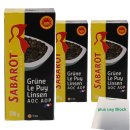 Sabarot Grüne Le Puy Linsen 3er Pack (3x500g...