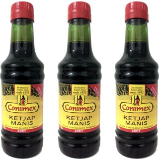 Conimex Ketjap Manis 3 x 250ml Flasche